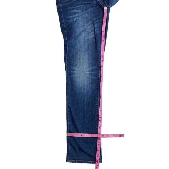 Kut from the Kloth Dark Wash Slim Fit Stretch Denim Jeans Sz 6 - Picture 6 of 9